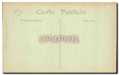 Vichy — Park, dawny pałac Napoleona III — ND. Fot. — Rewers