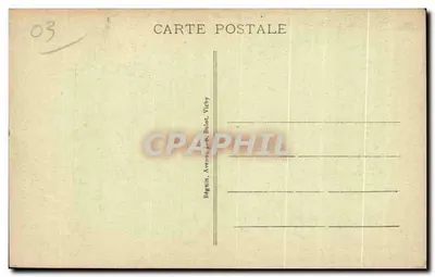 Source intermittente de Vichy-Bellerie — n° 556 — éditeur Idéal — Verso