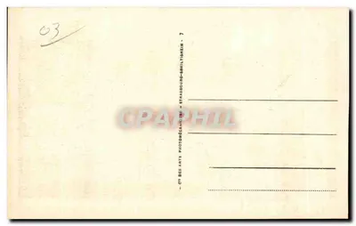 Vichy — Le Pavillon de Sévigné — Verso