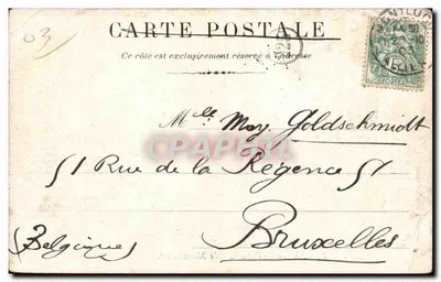 Zamek Lwa, blisko Montluçon — Montluçon, wyd. G. GOWNET — Rewers