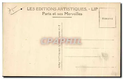 Paryż (16. arr.) — Plac Lamartine — LIP — Rewers