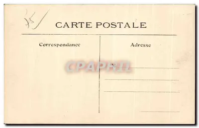Place Musée Cluny — Paryż — Jego placówki i ogrody — 75 — L. J. & Cie, wyd., Aagouléne-Paris — Rewers