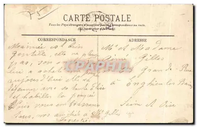 PARIS — L'ingresso del Giardino di Parigi — LL. — n° 236 — Verso