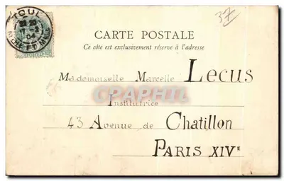 Tours — Most nad Loarą — B.F. Paris — Rewers