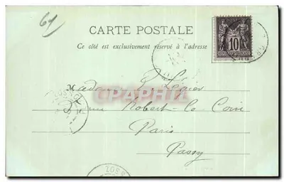 Igreja de Saint-Germain — Argentan — E. Roasset, Lib. Edlt. Argentan — Verso