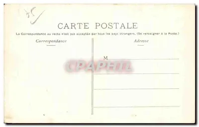 Paris — Buttes-Chaumont — As Margens do Lago — C. M. n°15 — Verso
