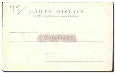 Buttes Chaumont, O Ponte Suspensa — Paris — editor Paris 10094 — Verso