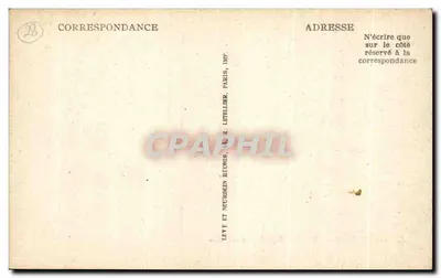 Chartres — Katedra Świętego Piotra — ND — Imp. R. Letellier, Paryż — Rewers