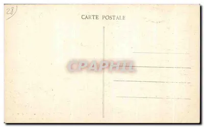 Castelo d'ANET (E.-et L.) — Vestíbulo de entrada e grande escada — construído pelo Duque de Vendôme — Verso
