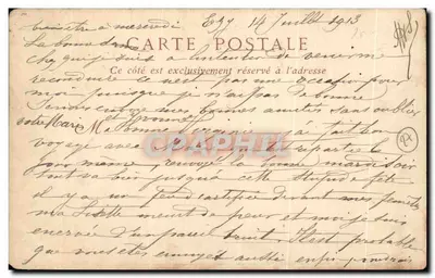 Anet — Castelo de Diane de Poitiers, Século XVI, Enfilade da Grande Pièce d'Eau — Coleções ND. Fot. — Verso