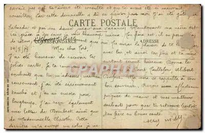Cathédrale de Chartres — L'Assomption, par Bridan — Ch. Foucault, édit., Dreux — Verso
