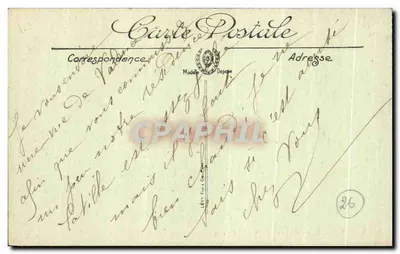 Valence — Avenue Gambetta y Crussol — LL — Reverso