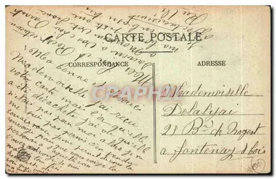 CANNES — Studium morskie — Plaża — Promenade du Midi — n° 547 — Rewers