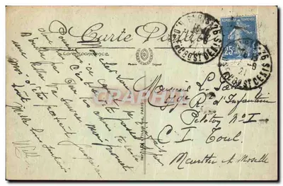 París — La Iglesia de San Vicente de Paúl — LL. n° 229 — Reverso