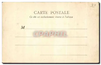 O Bois de Boulogne no Outono — Ao Redor do Grande Lago — B.F. PARIS — Verso