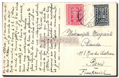 Marianzell, Steiermark, widok na dolinę i góry — wydawca P. Ledermaier, nr 9839 — Rewers