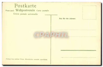 Kurhaus zu Wiesbaden — Vista frontal — editor Arthur Venn — Verso