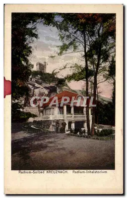 Radium-Solbad Kreuznach — Radium-Inhalatorium — editor A. Wanding Naohl, Bad Kreuznach