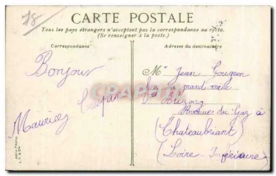 Saint-Germain-en-Laye - Teatr i pomnik Thiersa — Rewers