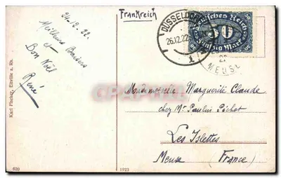 Elberfeld. Pomnik cesarza Wilhelma na Brausenwerthie. — Rewers