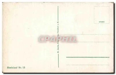Mainz-Wiesbaden i okolice — widok z lotu — M. Jacobi, Kunstverlag, Frankfurt a.M. nr 13 — Rewers