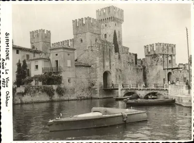 Sirmione — O Velho Castelo — SIRMIONE Ano 1957