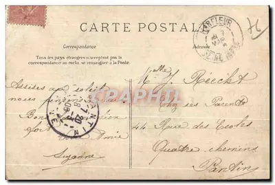 Graville-Sainte-Honorine — Las Escuelas — J.M. E.L.D. n°55 — Reverso