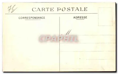 Le Havre — Vapeur saindo dos molhes — C.A.B. n°11 — Verso