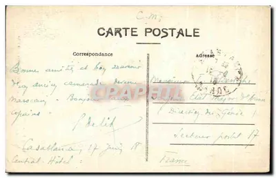 Casablanca — Dois Navios a Lá de Costa — Edição Casablanca, n°83 — Verso