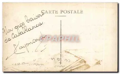 Casablanca (Maroc) — Hôpital Militaire — Edit. Krieorian, Casablanca — Verso