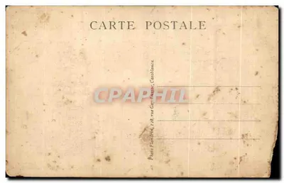 Casablanca — Quartier réservé — Un groupe d'hétaïres — Photo Flandrin, n°708 — Verso