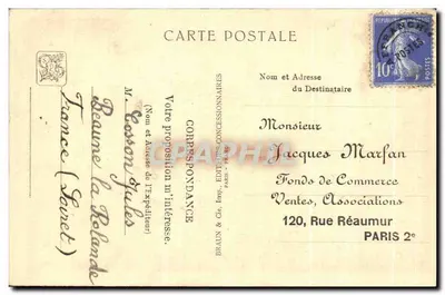Argélia — Minarete — Exposição Colonial Internacional — Paris 1901 — Charles Montaland, Arq. — Verso