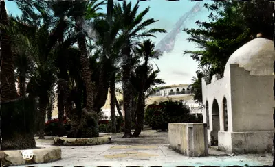 Colomb-Béchar — Um canto do Square — Edições André Siricky, Oran
