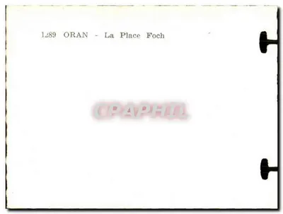 Oran — Place Foch — n°1289 — Achterkant
