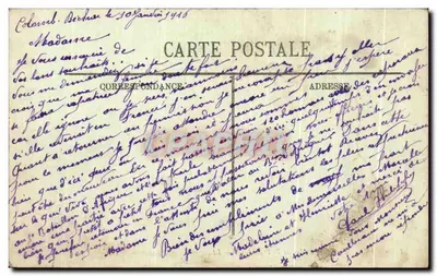 Oran — A Praça Kléber e a Prefeitura — LL. n°71 — Verso