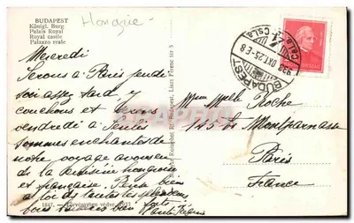 Budapest — Castelo Real — editor Myrvar Rotophot, n°5 — Verso