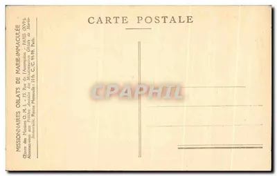 Ceylan - A Lição de História Sagrada — Missões de Ceylan, Série IV — Editor: O.M.I. Paris — Verso