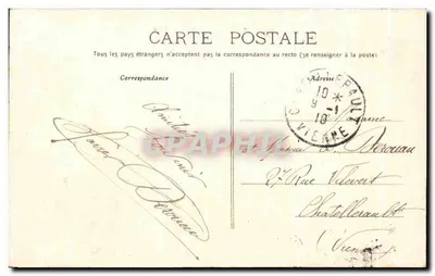 Coulommiers — 76. Infanterieregiment bei Manövern — Rückseite