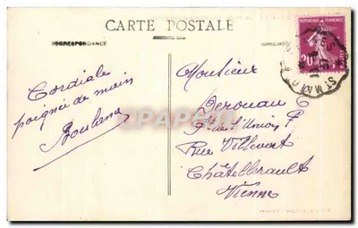 Cancale (Il.-et-V.) - La Houle - Hotele i restauracje — Wyd. A. Lamiké, Rennes — Rewers