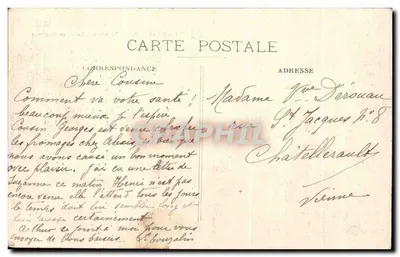 Dijon — Wjazd do Asylera Chartreux — n° 135 — Rewers