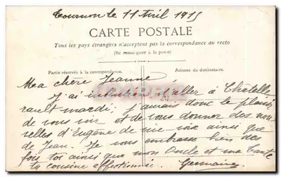 Soldados franceses y rusos saludando un retrato del rey Alberto I de Bélgica — Gloria, n°85 — Reverso