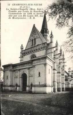 Champigny-sur-Veude — A Santa Capela (Mon. hist.) — R. Dorange, Tours