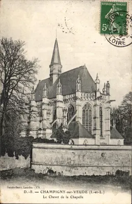 Champigny-sur-Veude — O Chevet da Capela — Dando-Berry, Loudbun - 474