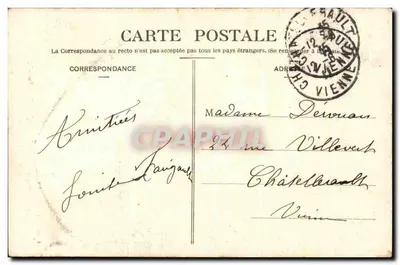 Champigny-sur-Veude — O Chevet da Capela — Dando-Berry, Loudbun - 474 — Verso