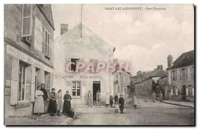 Saint-Leu-d'Esserent - Rue Christine — Chalbrette, editor