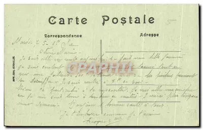PONT-STE-MAXENCE (Oise) — As Margens do Rio Oise — Edit. Vandenhove, Liancourt — Verso