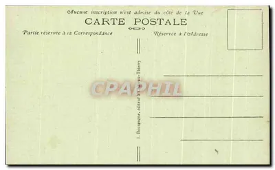Sézanne (Marne) — Portal da Igreja — Edit. Michaux n°16 — Verso