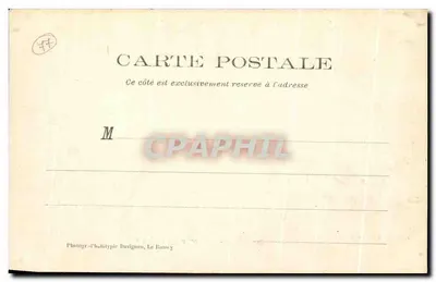 Fontainebleau — Uitzicht op het Kasteel — Fototipie Davignon, Le Raincy — Achterkant