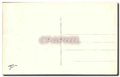 Estérel i Kap Antibijski widziane z Rauba-Capeu — 1948 — Wydawnictwo La Cigogne, Nice — Rewers