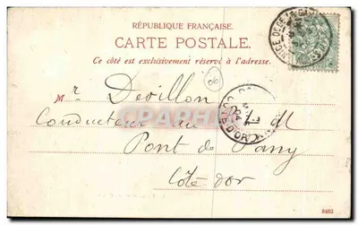 Nice — La Terrasse i Quais — D. T. C., L. n° 24767 — Rewers